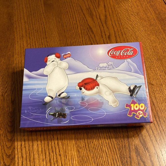 Coca Cola 100 Piece Jigsaw Puzzle New Factory Sealed - Picture 1 of 9